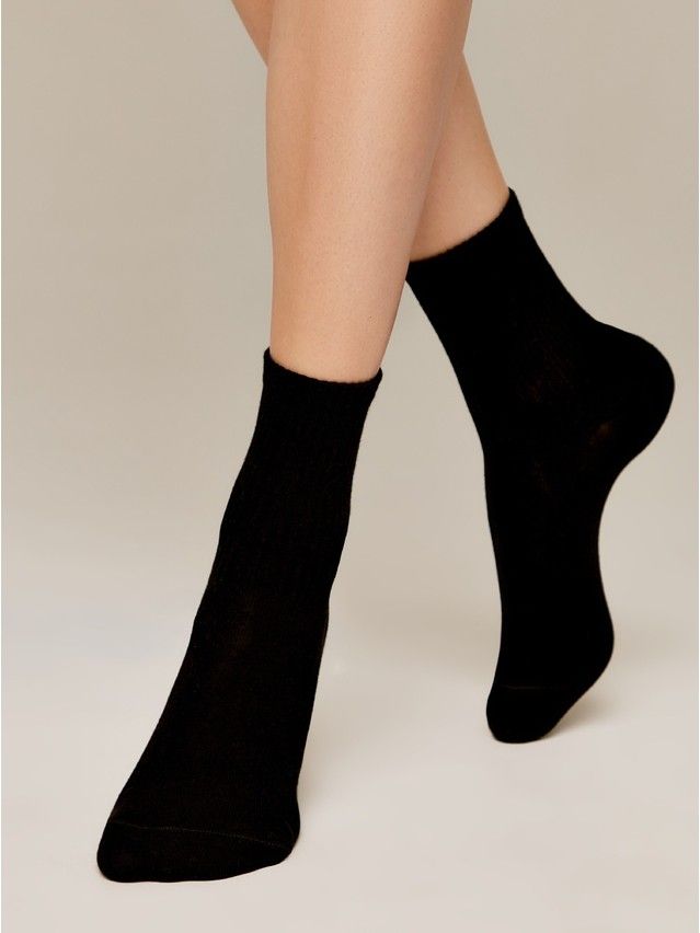 Women's socks CONTE ELEGANT CLASSIC, s.23, 419 black - 2