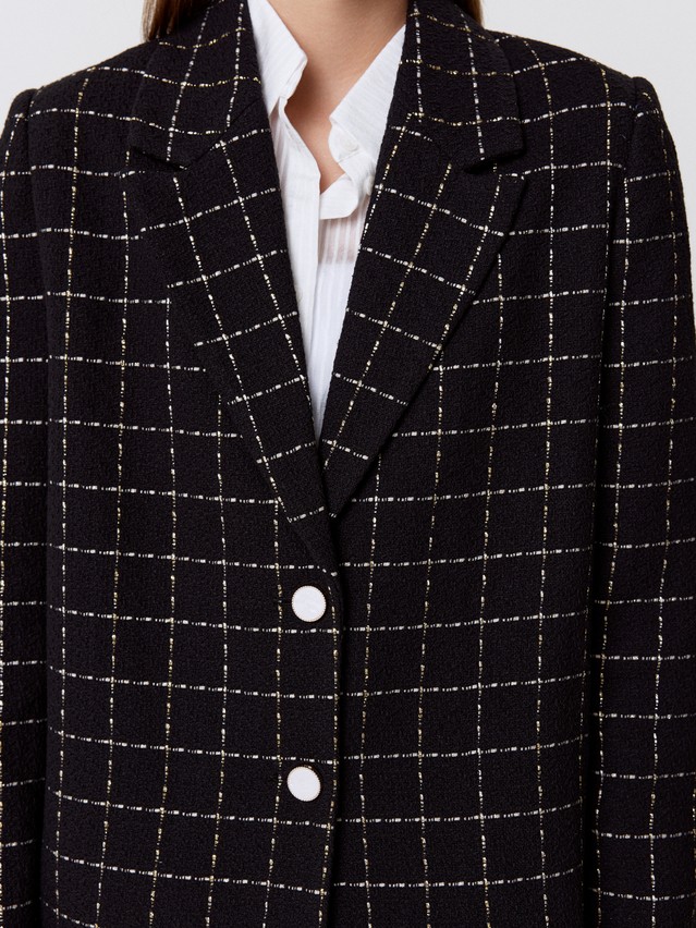 Women's jacket CONTE LJ 3265, s.170-88-94, black-white - 2