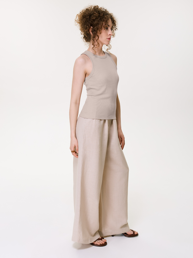 Women's tank top CONTE ELEGANT BASIC COLLECTION LM 5022, s.170-84, beige - 4