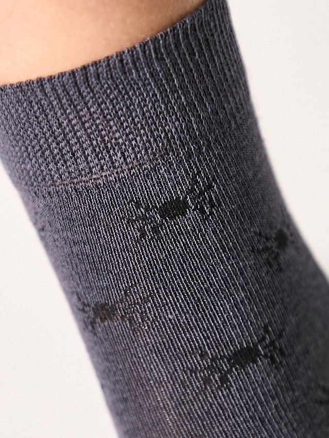Children's socks CONTE-KIDS CLASS, s.24-26, 613 dark grey - 4