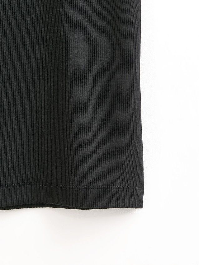 Women's polo neck shirt CONTE ELEGANT LD 3060, s.170-84, black - 7
