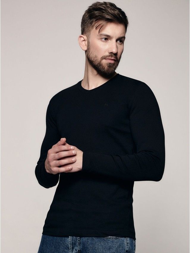 Men's jumper MD 696, s.170,176-104, black - 1