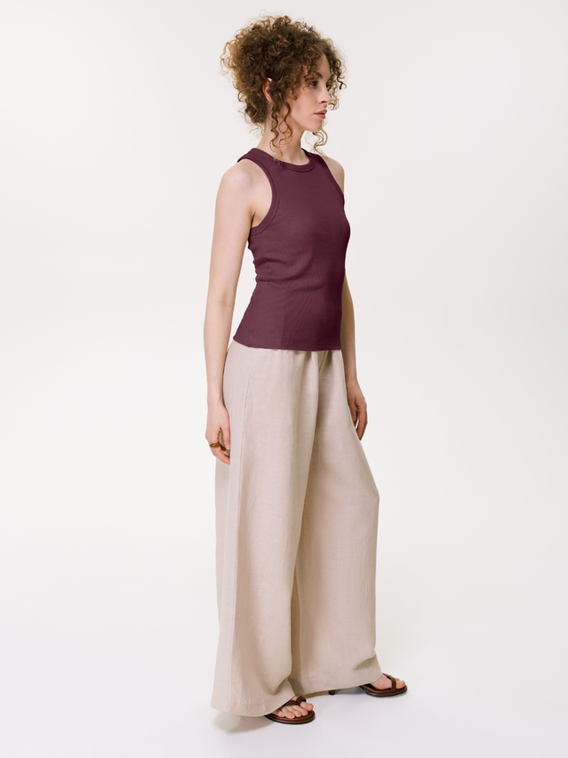 Women's tank top CONTE ELEGANT BASIC COLLECTION LM 5022, s.170-84, truffle - 4