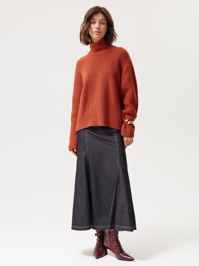 Women's skirt CONTE LU 3684, s.170-90, graphite - 1