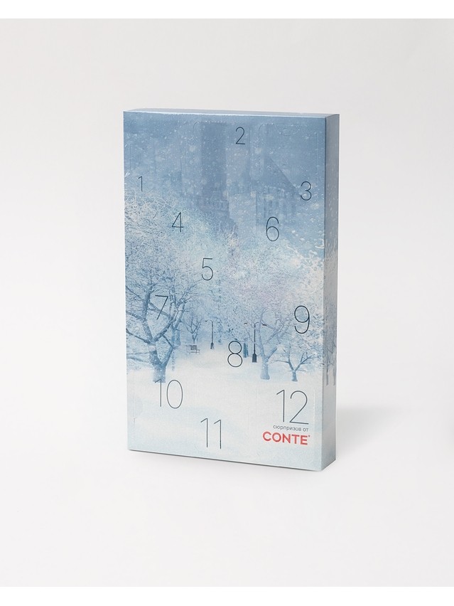 Hosiery set Women's socks CONTE ELEGANT NEW YEAR (4 pairs),(2 pairs),s.23-25, 823 assorted - 1