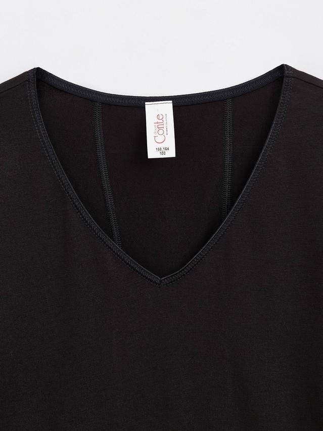 Women's pullover CONTE ELEGANT LFT 592, s.158,164-100, black - 4