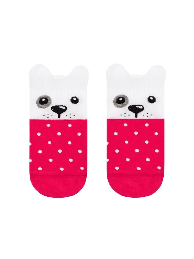 Children's socks CONTE-KIDS TIP-TOP, s.18-20, 318 raspberry pink - 3
