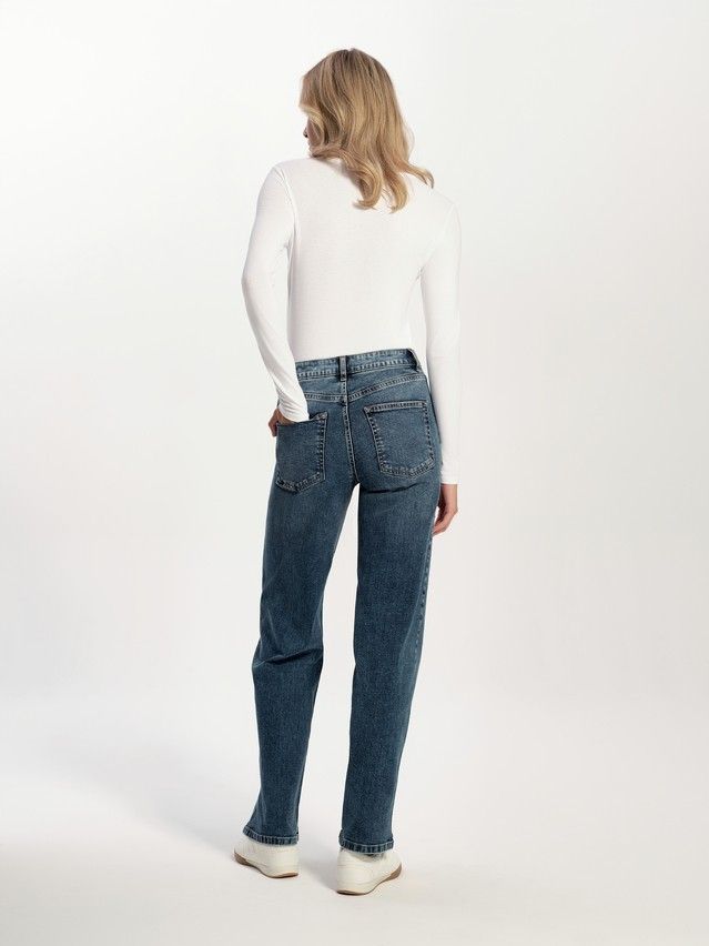 Denim trousers CONTE ELEGANT CON-825, s.170-102, dark blue - 2