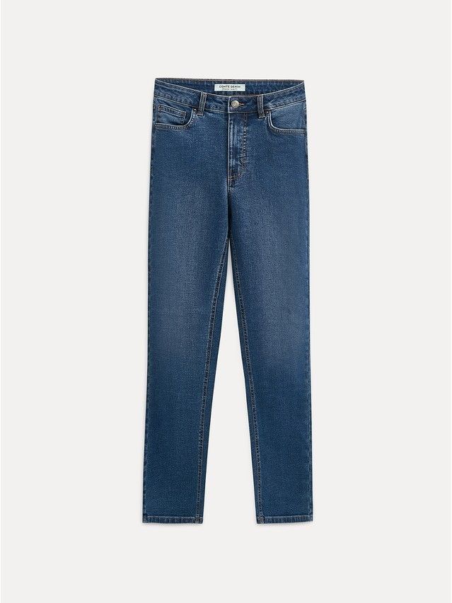 Denim trousers CONTE ELEGANT CON-835, s.170-102, blue - 5