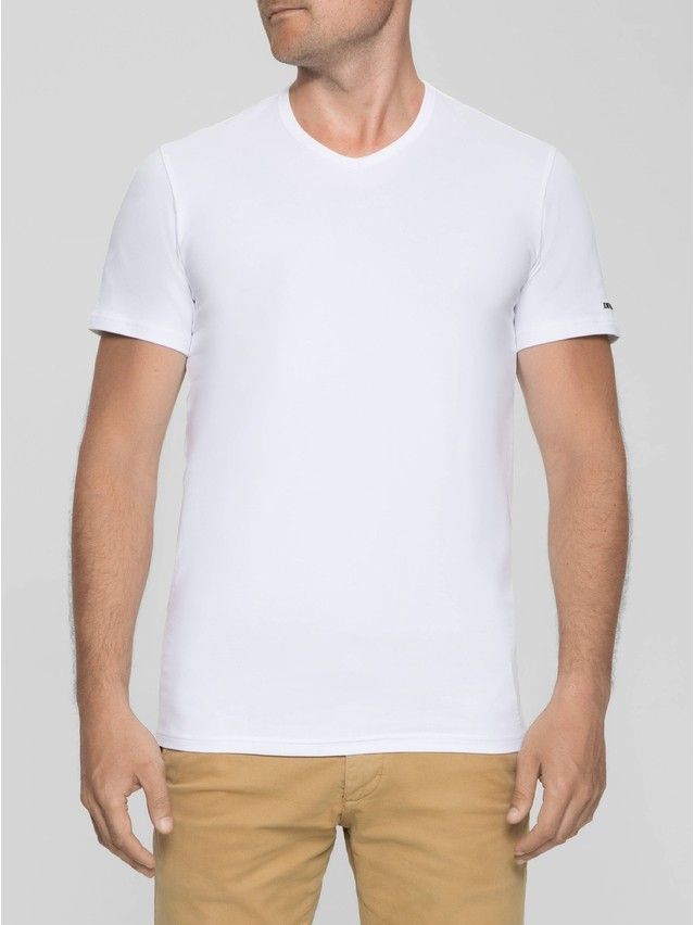 Men's pullover DiWaRi BASIC MF 745, s.170,176-100, white - 2