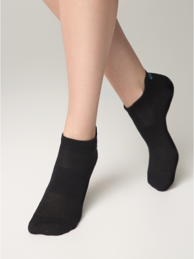 Women's socks CONTE ELEGANT ACTIVE, s.23-25, 205 black - 2