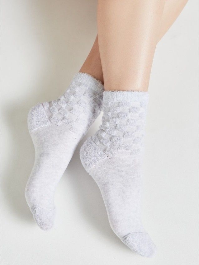 Women's socks CONTE ELEGANT COMFORT, s.23-25, 550 light grey - 1