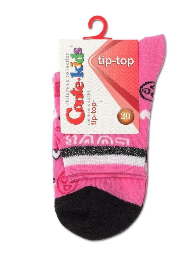 Children's socks TIP-TOP 5С-11SP, s.30-32, 498 pink - 2