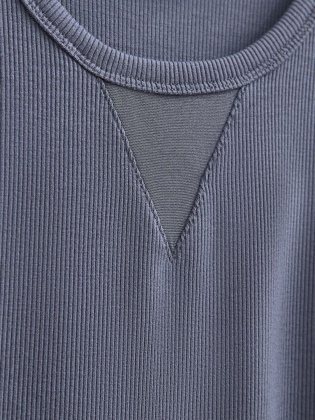 Women's polo neck shirt CONTE ELEGANT LD 3060, s.170-84, graphite - 7