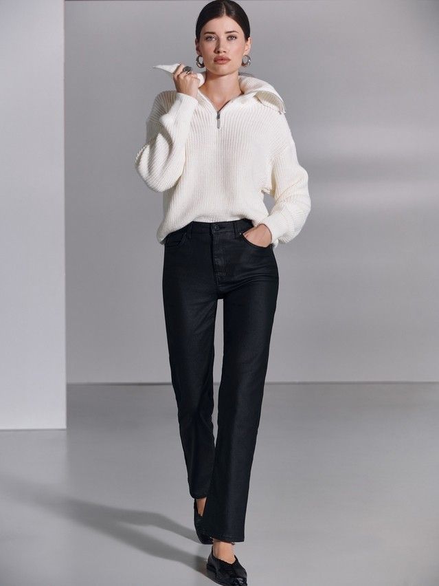 Women's pullover CONTE ELEGANT LDK23105, s.170-84, milk - 5