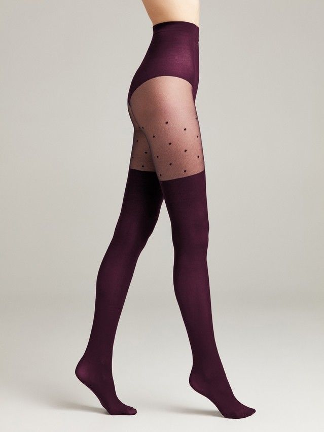 Women's tights CONTE ELEGANT SENSATION, s.2, marsala - 3