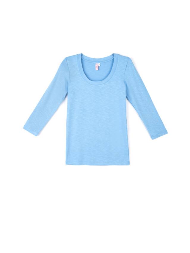 Women's polo neck shirt CONTE ELEGANT LD 478, s.158,164-100, blue - 1