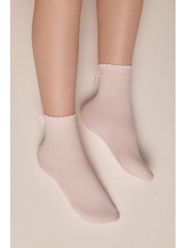 Fancy socks for girls CONTE ELEGANT LILY, s.27-32, light pink - 2