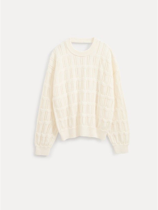 Women's pullover CONTE ELEGANT LDK2565, s.170-84, ecru - 5