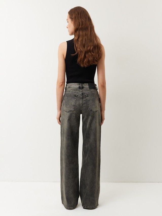 Women's jeans CONTE CON-964, s.164-90, black tint - 2