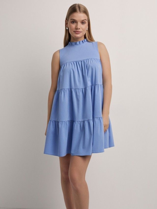 Women's gown CONTE ELEGANT LPL 2940, s.170-84-90, cornflower - 4