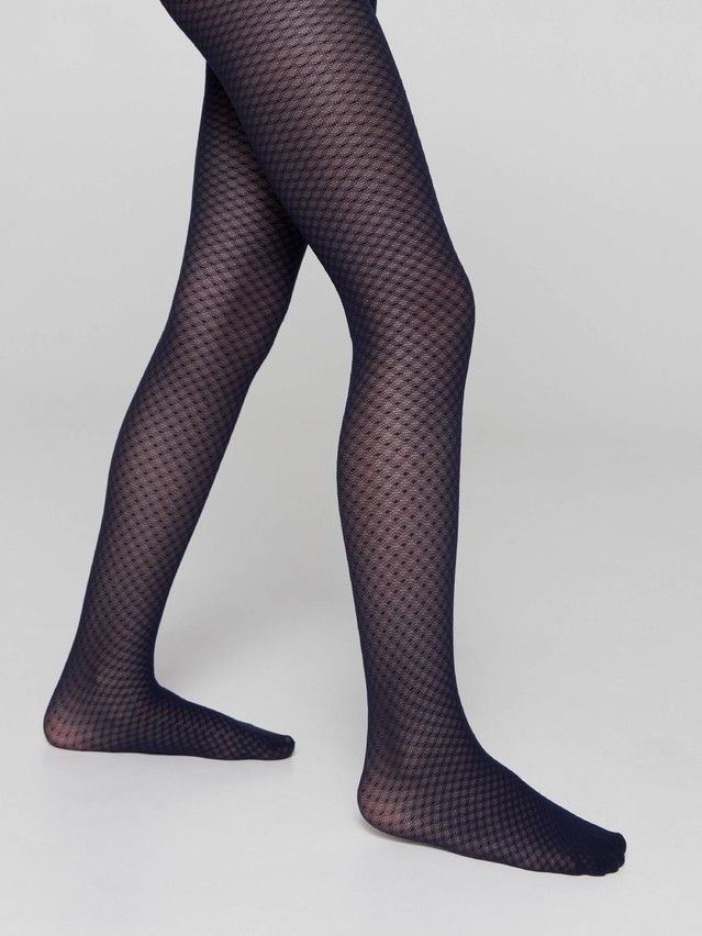 Fancy children's tights CONTE ELEGANT EMILY, s.104-110, marino - 2
