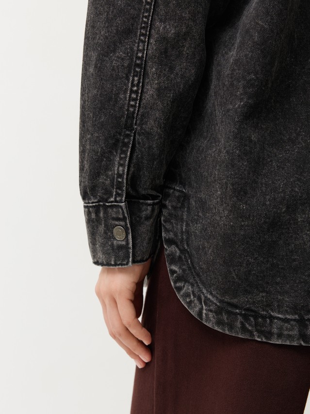 Denim windbreaker CONTE CON-984, s.170-84-90, washed black - 6