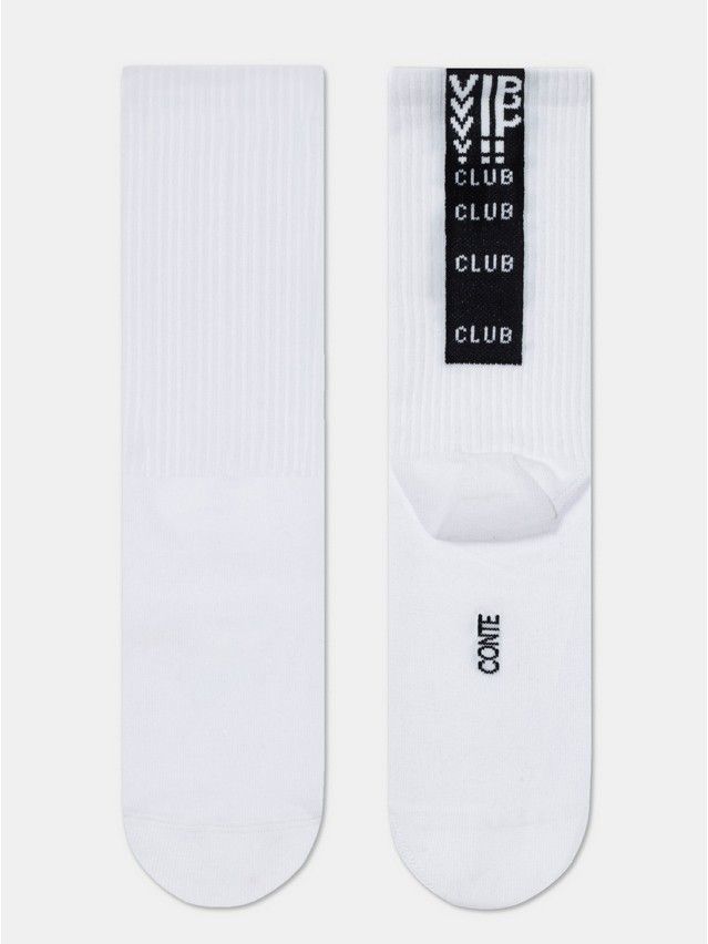 Women's socks CONTE ELEGANT ACTIVE, s.23-25, 433 white-black - 6