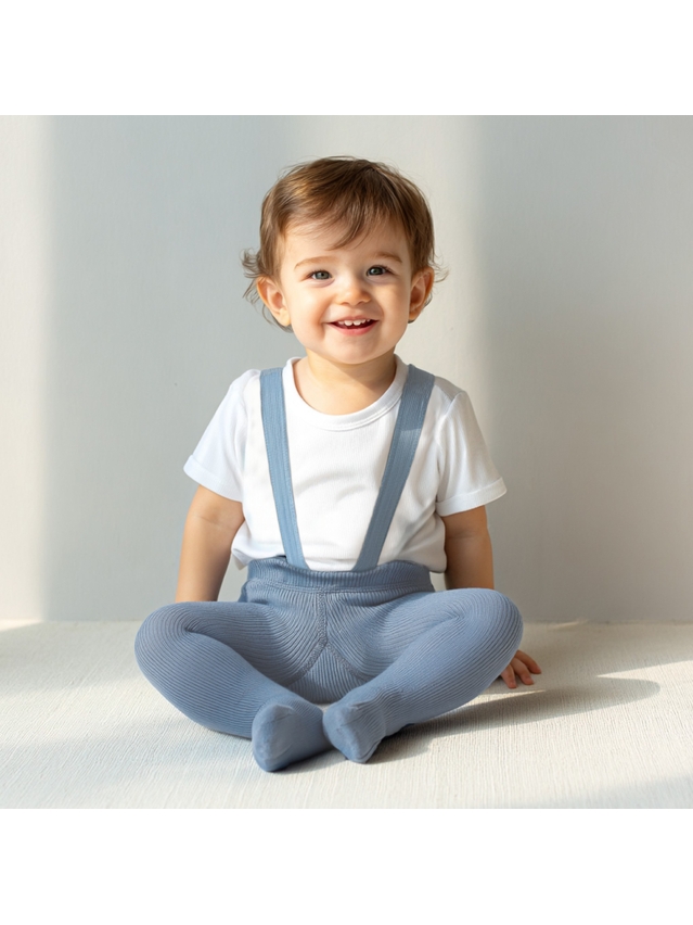 Children's tights CONTE-KIDS TIP-TOP, s.62-74 (12),716 denim - 1
