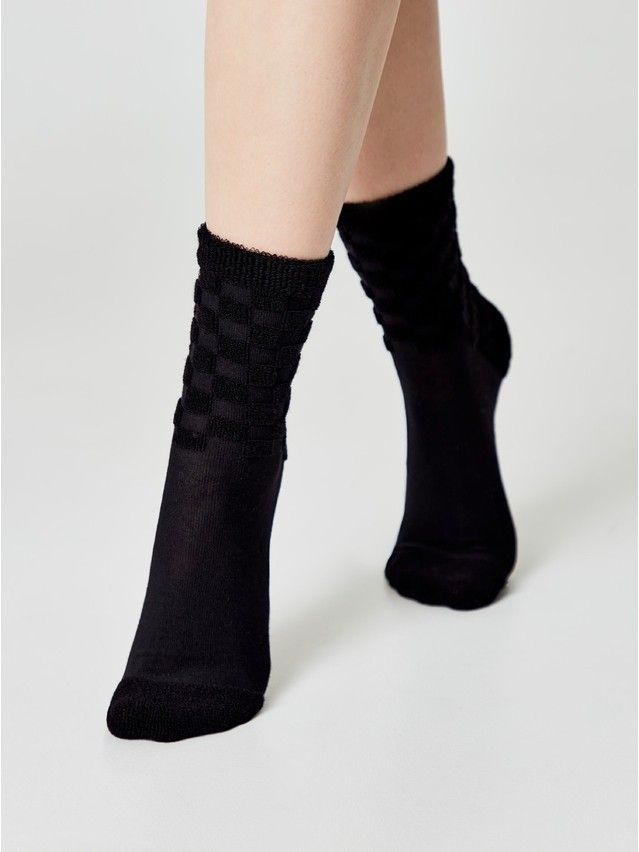 Women's socks CONTE ELEGANT COMFORT, s.23-25, 550 black - 4