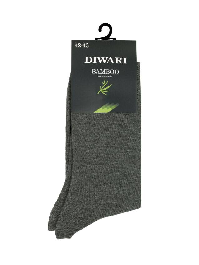Men's socks DiWaRi BAMBOO, s. 40-41, 000 dark grey - 3