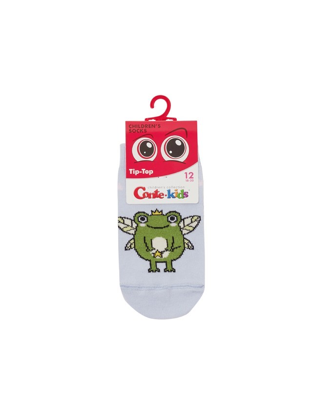 Children's socks CONTE-KIDS TIP-TOP, s.12, 1017 pale violet - 3