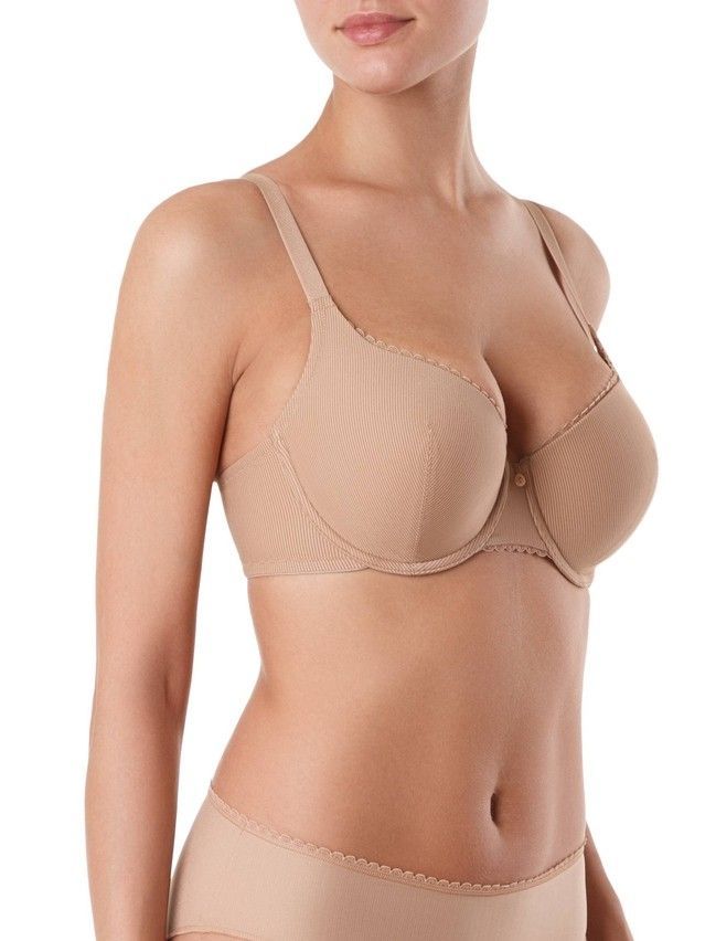 Bra CONTE ELEGANT WEEKEND RB0002, s.70D, flesh colour - 1