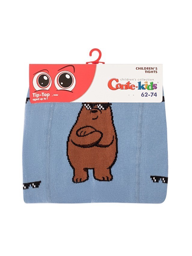 Children's tights CONTE-KIDS TIP-TOP, s.62-74 (12),708 light denim - 3