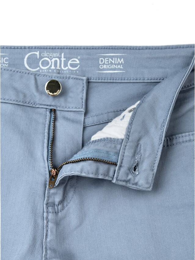 Denim trousers CONTE ELEGANT CON-43G, s.170-102, grey - 6