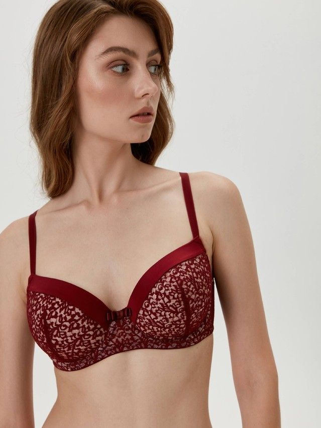 Bra CONTE ELEGANT TATOUAGE RB3041, s.70D, wine-coloured - 6