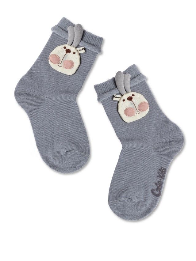 Children's socks CONTE-KIDS TIP-TOP, s.18-20, 575 dark grey - 3
