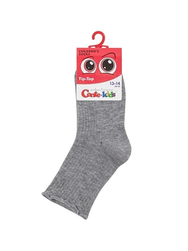 Children's socks CONTE-KIDS TIP-TOP, s.16-18, 1019 grey - 5