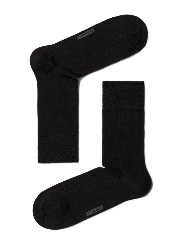Men's socks DiWaRi CLASSIC, s.23, 001 black - 1