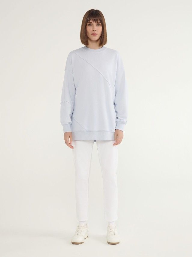 Women's polo neck shirt CONTE ELEGANT LD 3054, s.170-92, blue quartz - 2