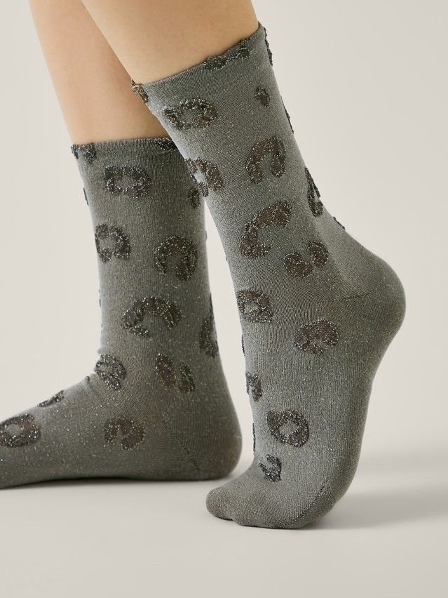 Women's socks CONTE ELEGANT CLASSIC, s.23-25, 688 grey - 2