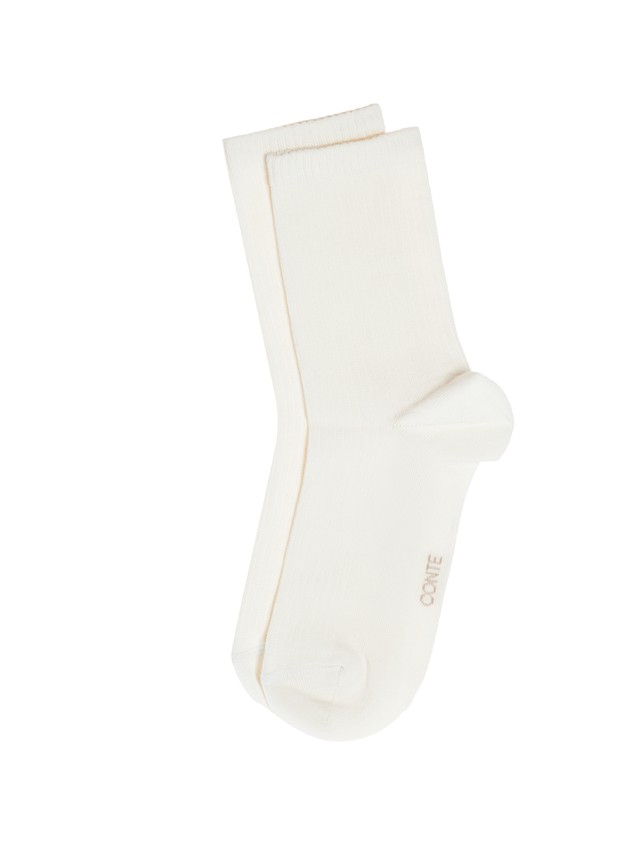 Women's socks CONTE ELEGANT CLASSIC, s.23-25, 751 milky - 3