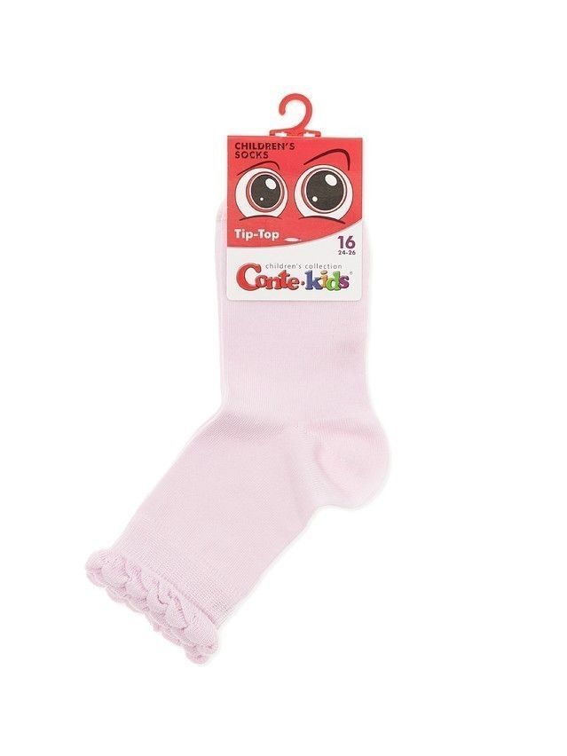 Children's socks CONTE-KIDS TIP-TOP, s.12, 1022 light pink - 6