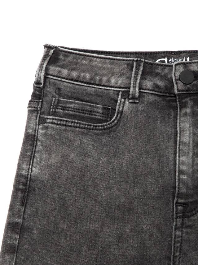 Denim trousers CONTE ELEGANT CON-345, s.170-102, grey acid wash - 9