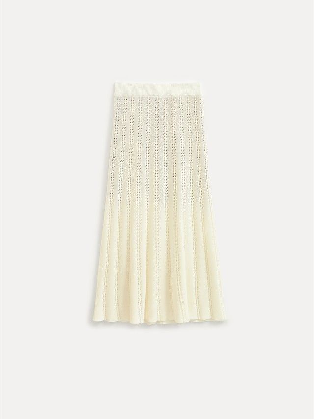 Women's skirt CONTE ELEGANT LDK2562, s.170-90, ecru - 6