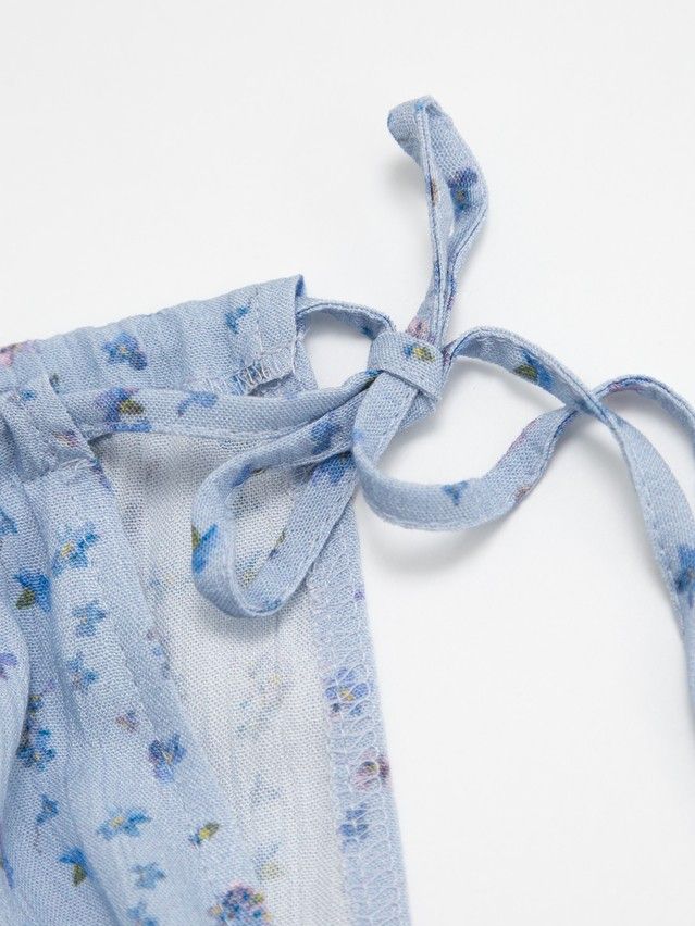 Women's blouse CONTE LBL 3472, s.170-84-90, blue-flowers - 7