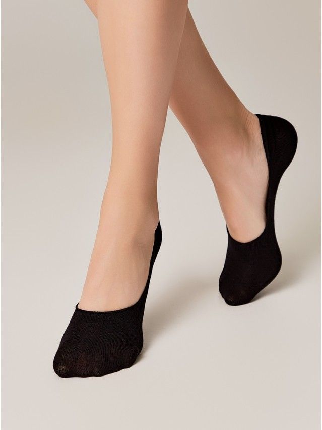 Women's footlets CONTE ELEGANT CLASSIC, s.23, 000 black - 5