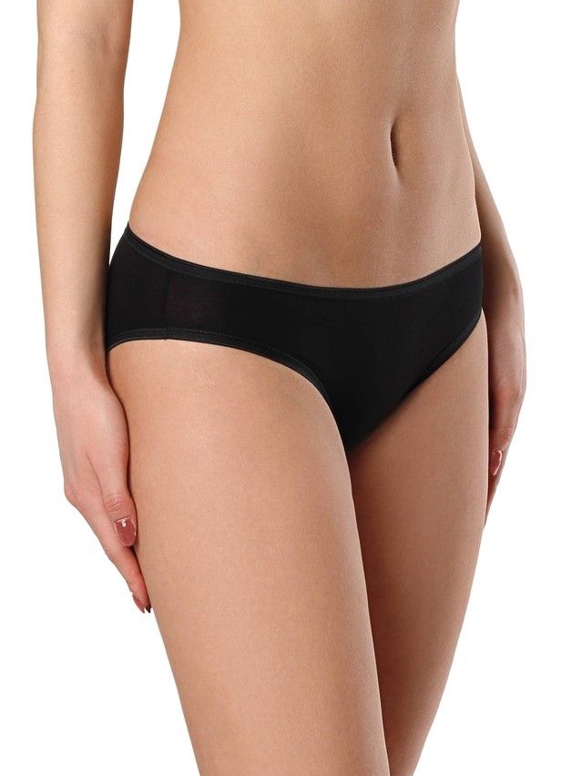 Women's cotton panties LB 2001, 90 / XS, black - 4