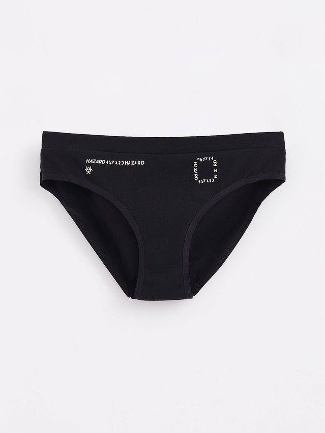 Women's panties CONTE ELEGANT TATTOO STYLE LB 1478, s.90, black-hazard - 1