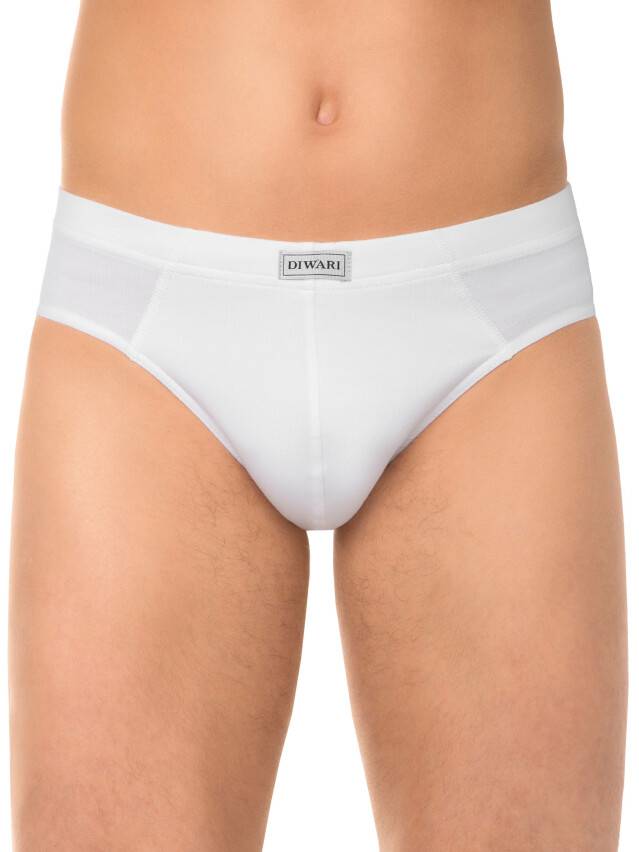 Men's underpants DiWaRi BASIC MSL 128, s.102,106/XL, white - 2